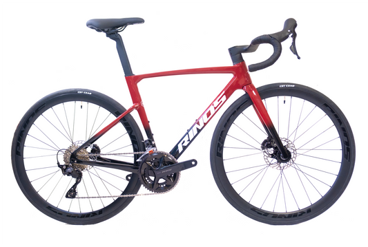 RINOS Bicicletta da strada in carbonio 700C Shimano 105 R7120 24 velocità Odin4.0