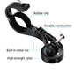 TOWILD AS90 Staffa di estensione per montaggio su torcia per manubrio della bicicletta per luce per computer da bicicletta e GoPro GARMIN XOSS iGPSport