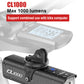 TOWILD CL1000 Luce per bici per guida notturna compatibile con supporto Garmin/GoPro Faro per bicicletta luminoso da 1000 lumen Batteria da 4000 mAh Luce per bici impermeabile per pendolari