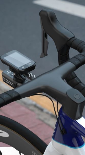 Supporto di estensione integrato TOWILD per luce del ciclocomputer e GoPro