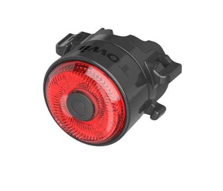 TOWILD TL03 Luce posteriore per bicicletta Luce posteriore per bicicletta con rilevamento automatico Luce posteriore ricaricabile tramite USB IPX7 Impermeabile 3 modalità di sicurezza Ultra luminosa per la guida notturna di sicurezza