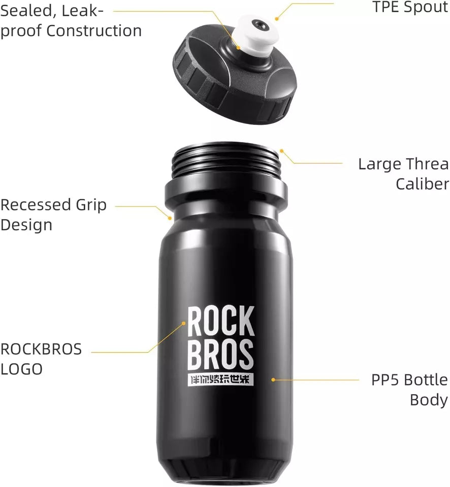 Borraccia per bicicletta ROCKBROS Borraccia da 600 ml Borraccia per ciclismo