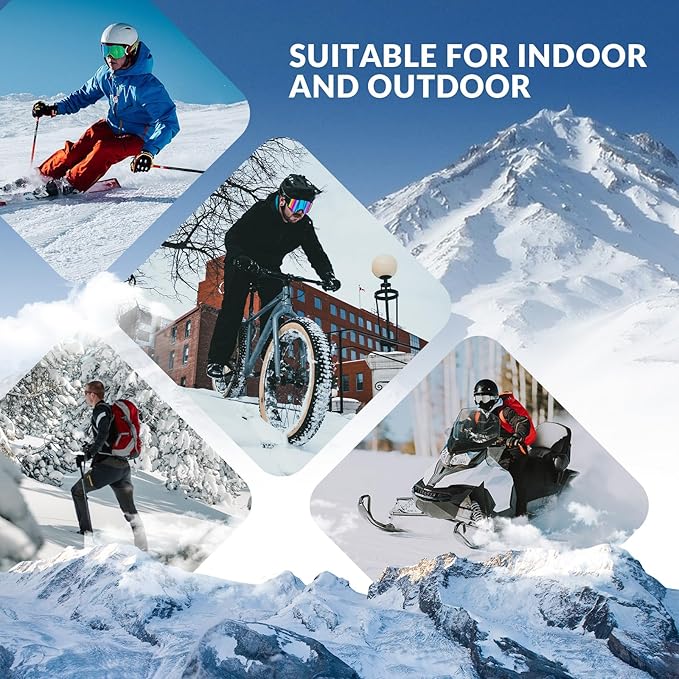 Qunature Passamontagna Passamontagna Invernale Caldo Passamontagna Termico Antivento Passamontagna per Attività all'Aperto Come Ciclismo Motociclismo Snowboard Sci Scaldacollo per Donne/Uomini Unisex