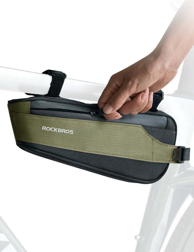 ROCKBROS borsa da telaio borsa per tubo obliquo borsa per bicicletta bici da strada MTB