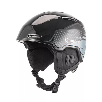 Casco da snowboard/sci Qunature con paraorecchie casco da snowboard per donna e uomo 54-61 cm