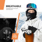 Qunature Passamontagna Passamontagna Invernale Maschera da Sci Antivento Traspirante Maschera M/L per Sport all'Aria Aperta Sci Ciclismo Snowboard Motociclismo Donna/Uomo