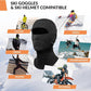 Qunature Passamontagna Passamontagna Invernale Maschera da Sci Antivento Traspirante Maschera M/L per Sport all'Aria Aperta Sci Ciclismo Snowboard Motociclismo Donna/Uomo