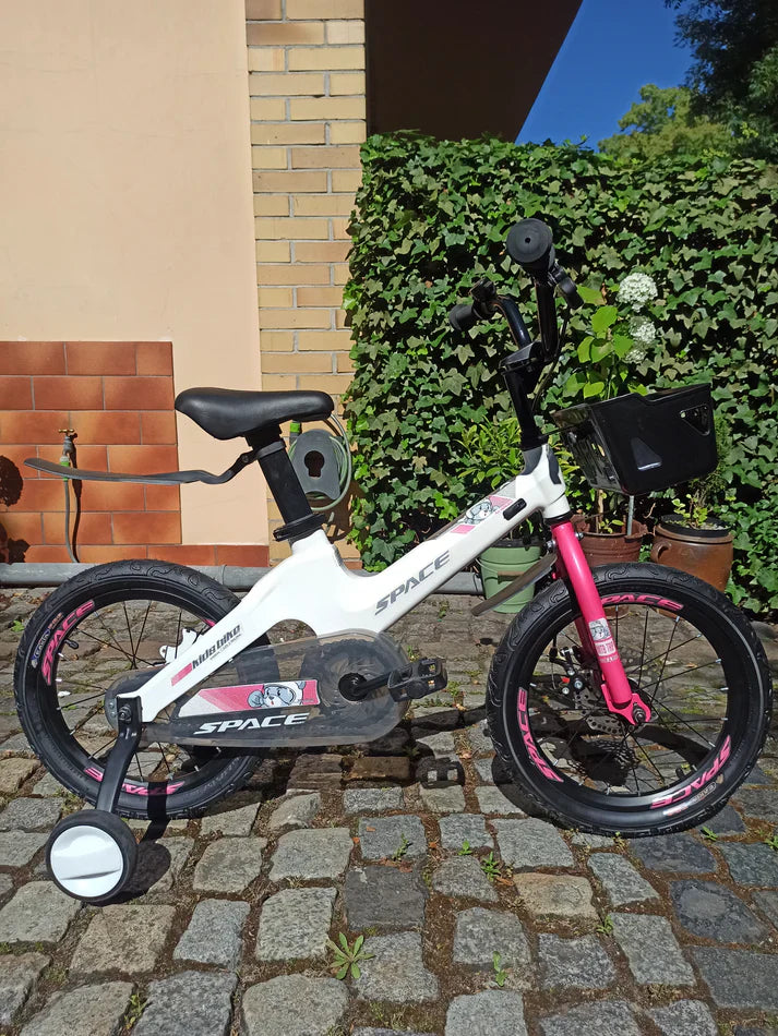 Bicicletta per bambini SKYS da 3 a 9 anni 14/16/18 pollici rosa