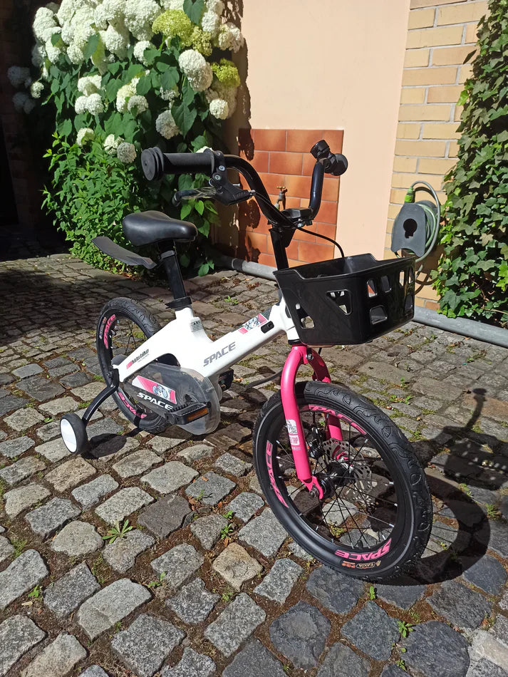 Bicicletta per bambini SKYS da 3 a 9 anni 14/16/18 pollici rosa