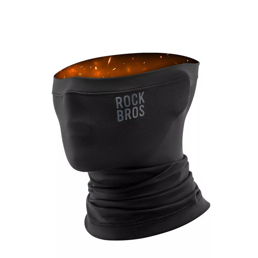 ROCKBROS Mezza passamontagna invernale calda sciarpa tubolare scaldacollo all'aperto unisex