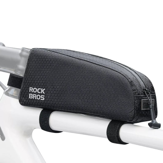 Borsa da bicicletta ROCKBROS Borsa da telaio impermeabile Borsa triangolare rimovibile da 0,9 litri