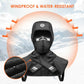 ROCKBROS Passamontagna Invernale Maschera Pile Sci Maschera Antivento Moto Ciclismo