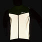 ROCKBROS Gilet da ciclismo Gilet da corsa riflettente antivento traspirante