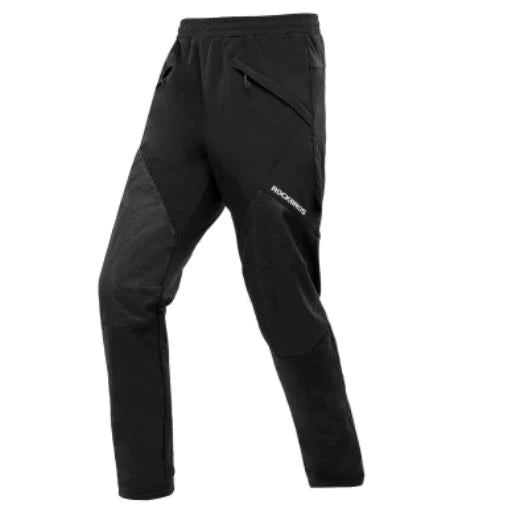 ROCKBROS Pantaloni invernali Uomo Pantaloncini da ciclismo antivento Thermo Cycling Shorts M-4XL