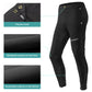 ROCKBROS Pantaloncini da ciclismo su strada imbottiti da uomo Pantaloncini da ciclismo MTB