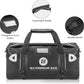 ROCKBROS Borsa da moto Borsa da sella impermeabile 20L/40L Borsa da trasporto PVC