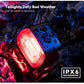 ROCKBROS Luce posteriore per bicicletta LED Impermeabile IPX6 Ricaricabile USB, Luce di frenata intelligente Luce rossa brillante con 5 modalità fisse e lampeggianti
