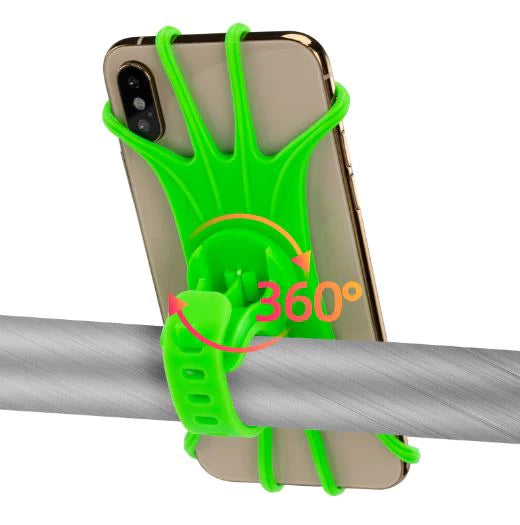 ROCKBROS Supporto per cellulare da bicicletta Supporto per cellulare ruotabile a 360° per smartphone da 4,0-6,8".