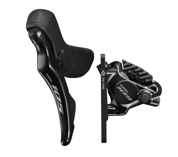 SHIMANO Leva freno cambio sinistra freno a disco 105 ST-R7120/BR-R7170