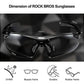 ROCKBROS 10141 Occhiali sportivi fotocromatici Protezione UV400