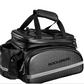 ROCKBROS A6-6 Borsa portapacchi posteriore bici 10-35L borsa impermeabile macchina fotografica