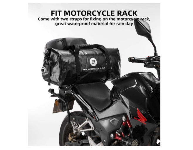 ROCKBROS AS-005 Borsa a rullo borsa posteriore borsa portabagagli moto borsa da sella