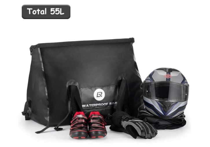 ROCKBROS AS-005 Borsa a rullo borsa posteriore borsa portabagagli moto borsa da sella