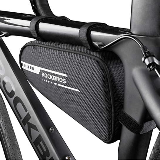 ROCKBROS B75 Borsa per telaio bici triangolare 1.2L nera