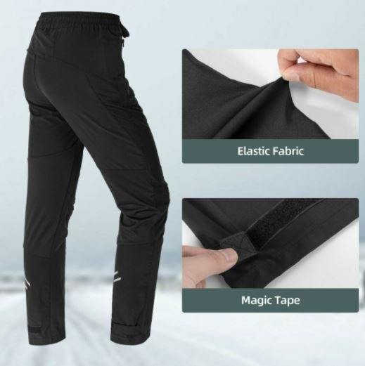 ROCKBROS Donna Uomo Pantaloncini da ciclismo Pantaloni lunghi per sport all'aria aperta