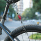 ROCKBROS Mini lucchetto per casco bici moto combinazione