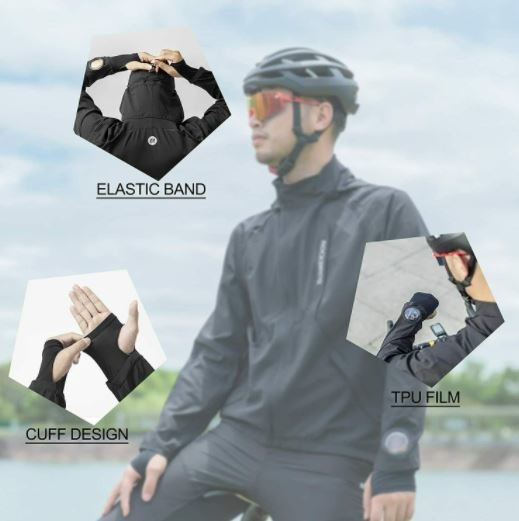 Giacca da ciclismo ROCKBROS Giacca da ciclismo 3 in 1 staccabile Gilet da donna / uomo in bicicletta