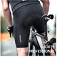 ROCKBROS Pantalonicini corti unisex per ciclismo elastici perspiranti e si asciugano in fretta con cuscinetto per sedile in 3D