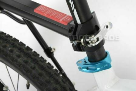 ROCKBROS Porta-bici MTB con catarifrangenti e sgancio semi-veloce Max.50kg Alluminio
