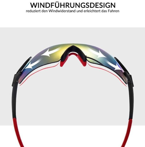 ROCKBROS frameloze gepolariseerde fietsbril Zonnebril fietsbril UV400