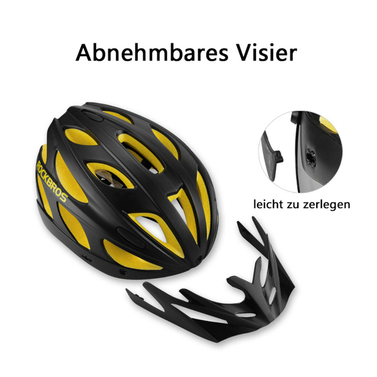 Rockbros Casco bici corsa TT-16 Flex Set