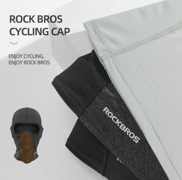 ROCKBROS Passamontagna perspirante Bandana Moto Estivo UPF50+ Ice Silk 3 Colori
