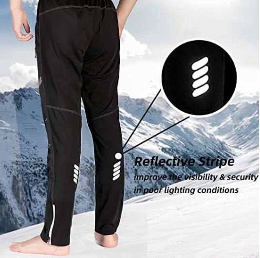 ROCKBROS YPK009-1S-4XL Pantaloni ciclismo pantaloni lunghi informali impermeabili