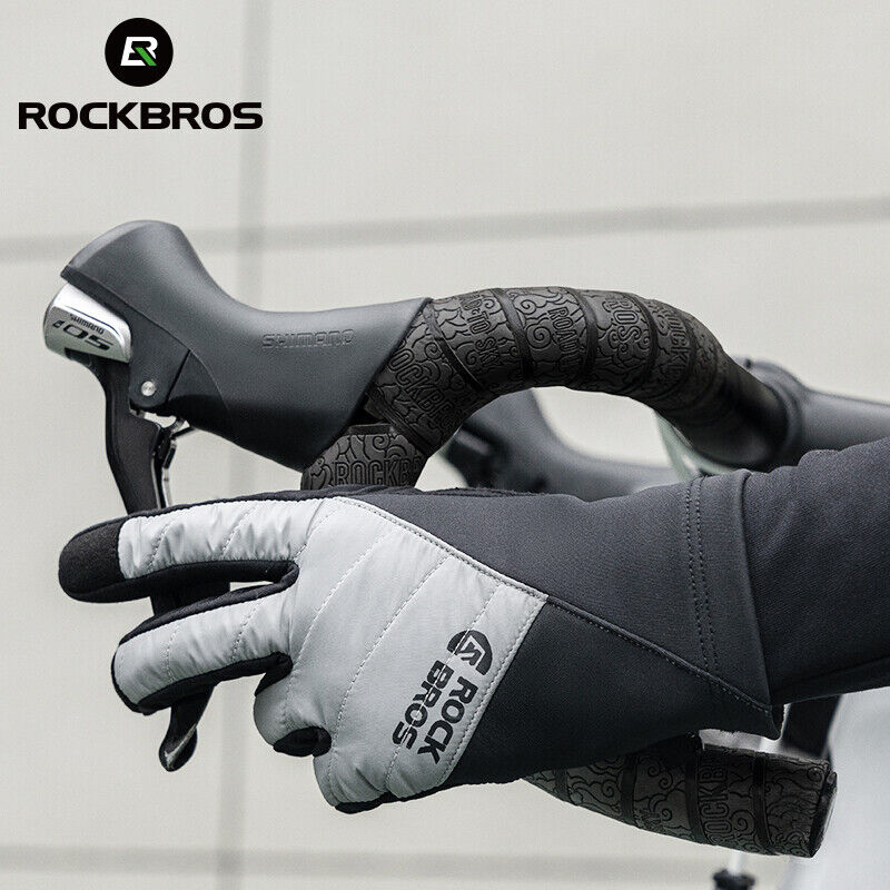 ROCKBROS Guanti da ciclismo invernali Touchscreen Caldo Sport Termico